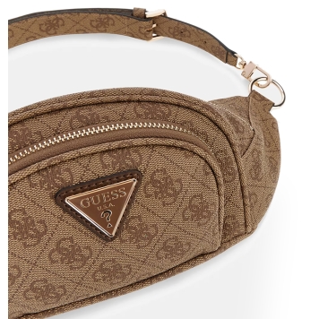 Τσαντάκι Μέσης GUESS Latona Belt Bag TWHB9211080 Καφέ