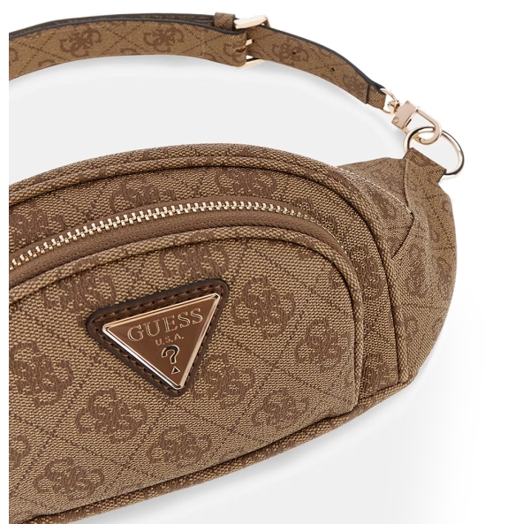 Τσαντάκι Μέσης GUESS Latona Belt Bag TWHB9211080 Καφέ