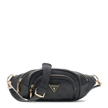 Τσαντάκι Μέσης GUESS Latona Belt Bag TWHB9211080 Ανθρακί