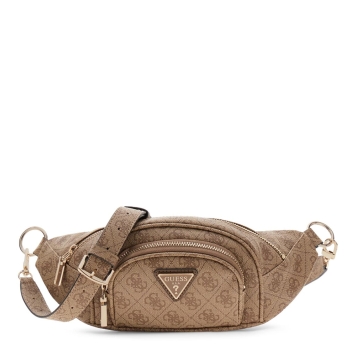 Τσαντάκι Μέσης GUESS Latona Belt Bag TWHB9211080 Καφέ