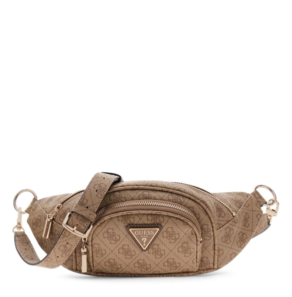 Τσαντάκι Μέσης GUESS Latona Belt Bag TWHB9211080 Καφέ