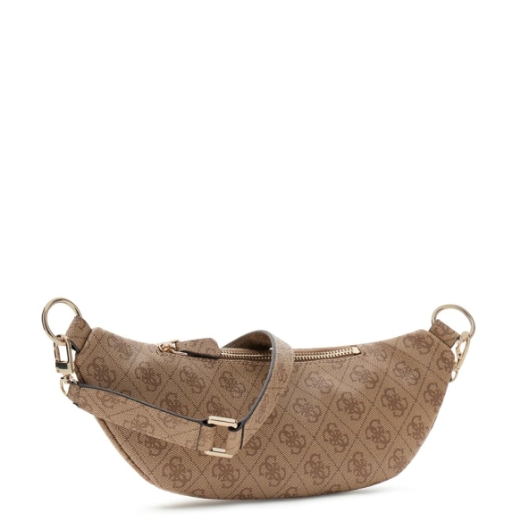 Τσαντάκι Μέσης GUESS Latona Belt Bag TWHB9211080 Καφέ