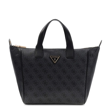 Τσάντα GUESS Follie Small Tote TWLB9676019 Ανθρακί