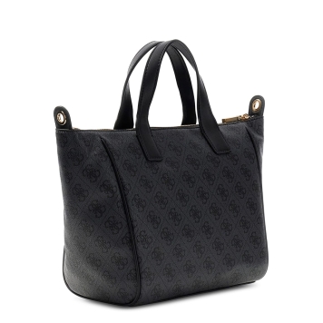 Τσάντα GUESS Follie Small Tote TWLB9676019 Ανθρακί