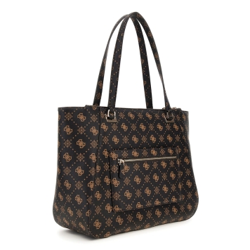 Τσάντα GUESS Calebra Tote TWLP9536024 Καφέ
