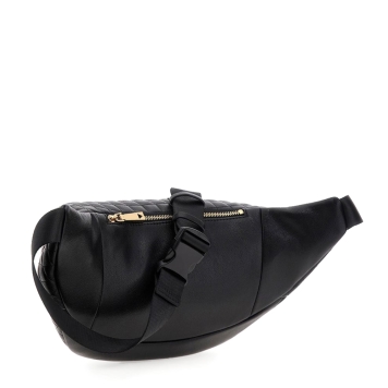 Τσαντάκι Μέσης GUESS Nadira TWQG8424080 Μαύρο