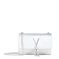 Τσάντα VALENTINO Divina VBS1R403G Ασημί
