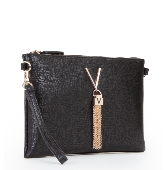 Τσάντα VALENTINO Divina VBS1R419G Μαύρο Τσάντα VALENTINO Divina VBS1R419G Μαύρο