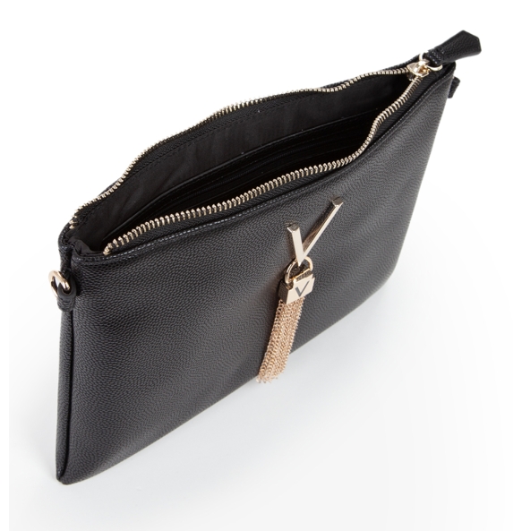 Τσάντα VALENTINO Divina VBS1R419G Μαύρο Τσάντα VALENTINO Divina VBS1R419G Μαύρο