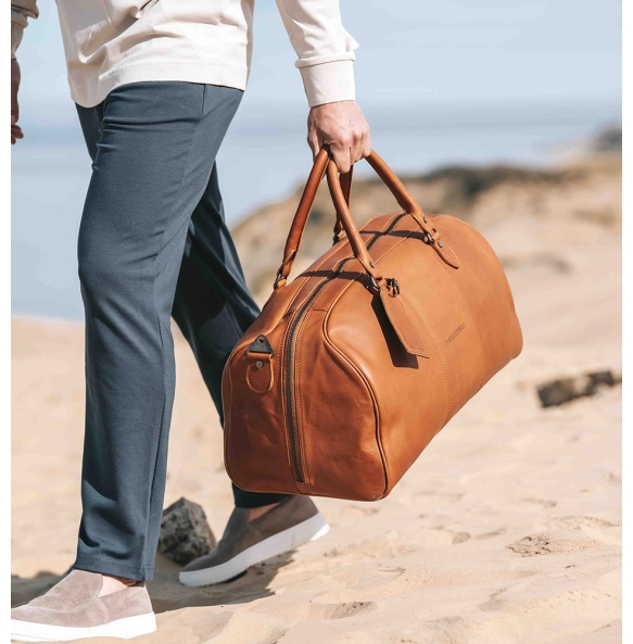 Δερμάτινο Weekender THE CHESTERFIELD BRAND William C20.0004 43lt Ταμπά