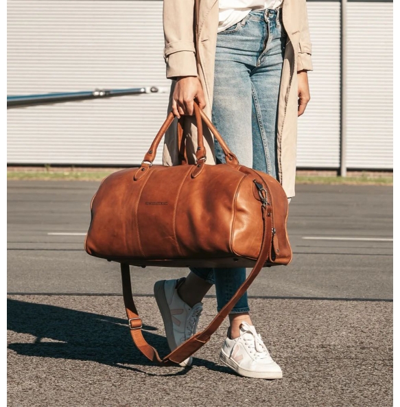 Δερμάτινο Weekender THE CHESTERFIELD BRAND William C20.0004 43lt Ταμπά