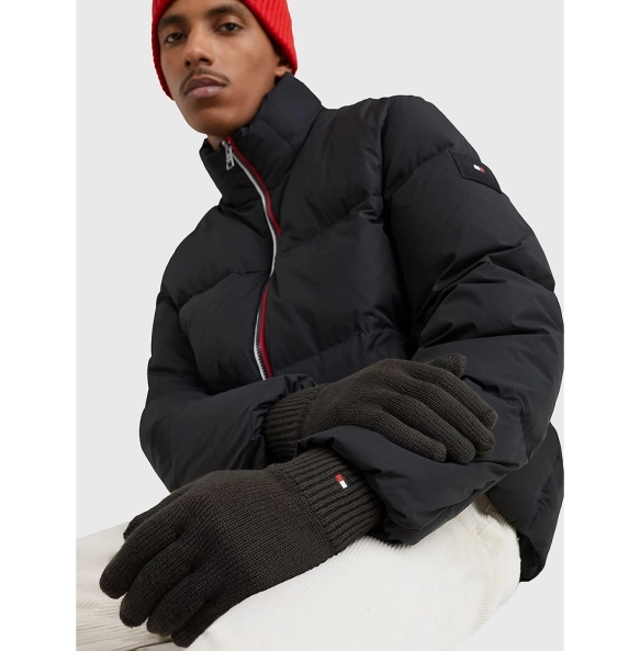  Γάντια TOMMY HILFIGER Essential 11048 Μαύρο
