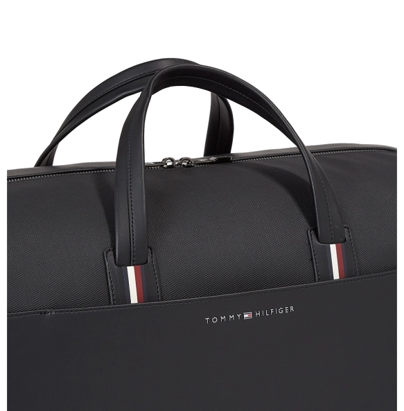 Τσάντα TOMMY HILFIGER TH Corporate Duffle 11825 Μαύρο