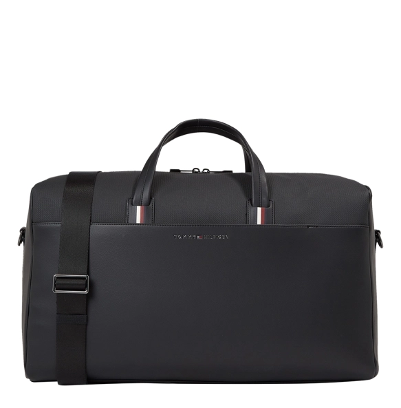 Τσάντα TOMMY HILFIGER TH Corporate Duffle 11825 Μαύρο