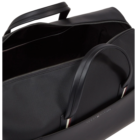 Τσάντα TOMMY HILFIGER TH Corporate Duffle 11825 Μαύρο