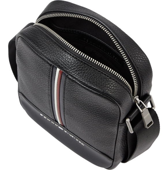 Τσάντα TOMMY HILFIGER Th Central Mini Reporter 11837 Μαύρο 