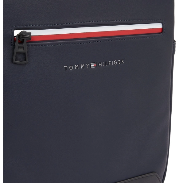 Τσάντα TOMMY HILFIGER 12199 TH Essential Reporter Μπλε