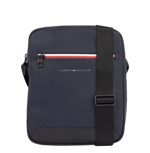 Τσάντα TOMMY HILFIGER 12199 TH Essential Reporter Μπλε