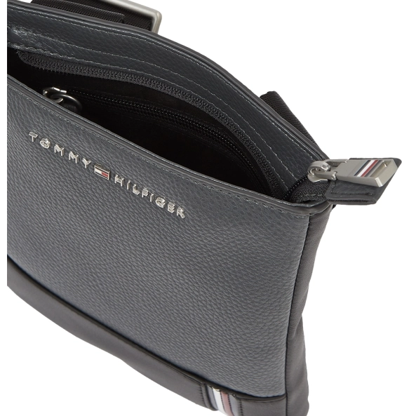 Τσάντα TOMMY HILFIGER 12450 TH Central Flat Γκρι