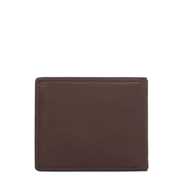 Πορτοφόλι TOMMY HILFIGER ΤΗ Casual Leather Bifold 12526 Καφέ