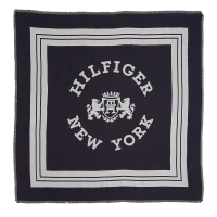 Φουλάρι TOMMY HILFIGER Large Heritage 15345 Μπλε