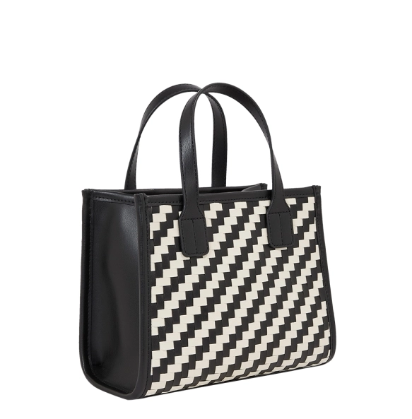 Τσάντα TOMMY HILFIGER TH City Small Tote 16086 Μαύρο