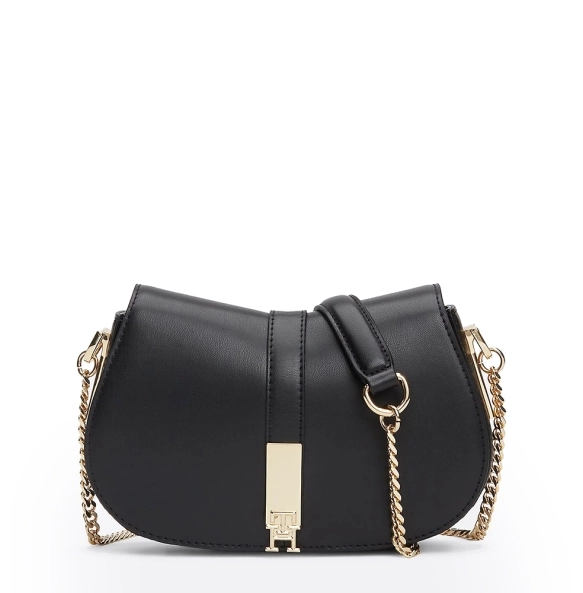 Τσαντάκι TOMMY HILFIGER TH Chain Crossover 16287 Μαύρο