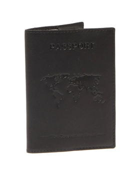 Θήκη διαβατηρίου THE CHESTERFIELD BRAND C08.048800 Μαύρο