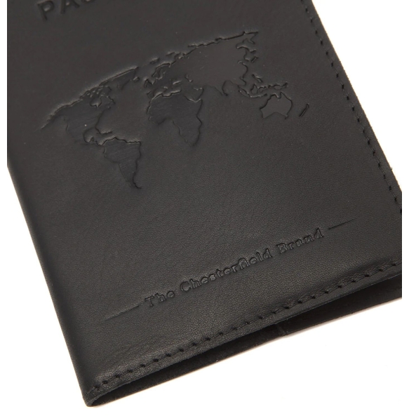 Θήκη διαβατηρίου THE CHESTERFIELD BRAND C08.048800 Μαύρο Θήκη διαβατηρίου THE CHESTERFIELD BRAND C08.048800 Μαύρο