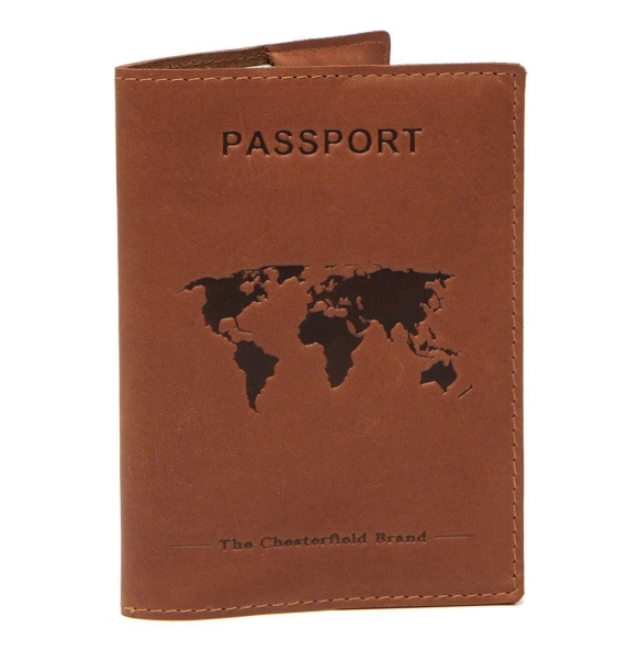 Θήκη διαβατηρίου THE CHESTERFIELD BRAND C08.048831 Ταμπά