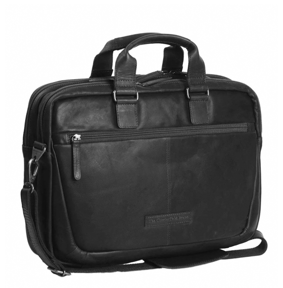 Δερμάτινος χαρτοφύλακας THE CHESTERFIELD BRAND C40.101000 Μαύρο