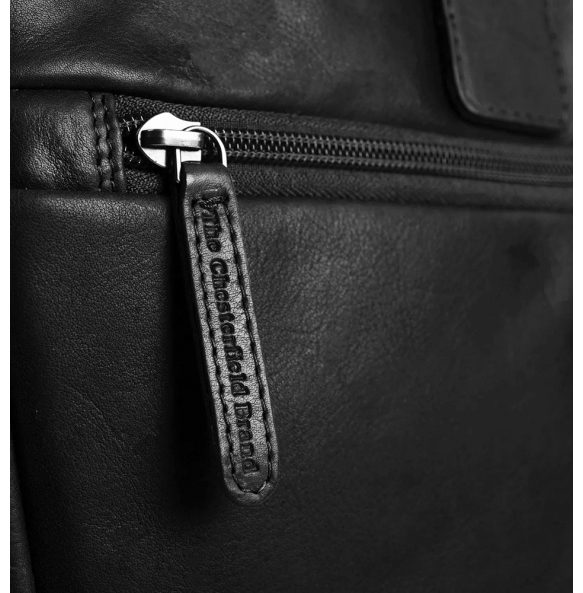 Δερμάτινος χαρτοφύλακας THE CHESTERFIELD BRAND C40.101000 Μαύρο