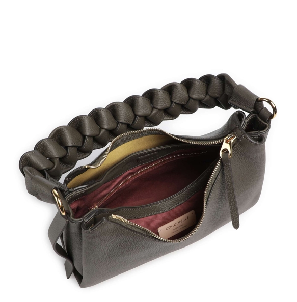 Τσάντα COCCINELLE Boheme Small E1M50130301 Λαδί