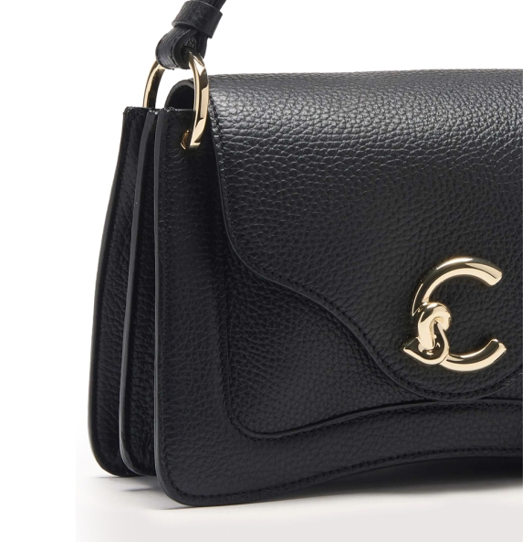 Τσάντα COCCINELLE C-Me Small E1SSL180201 Μαύρο