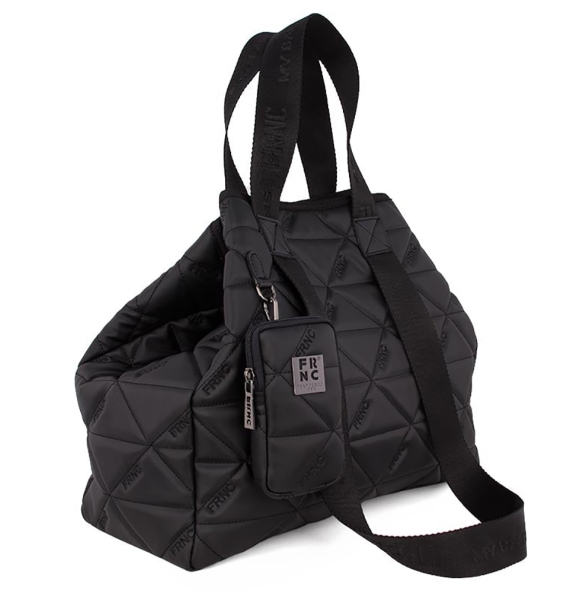 Τσάντα ώμου FRNC 4148W Μαύρο