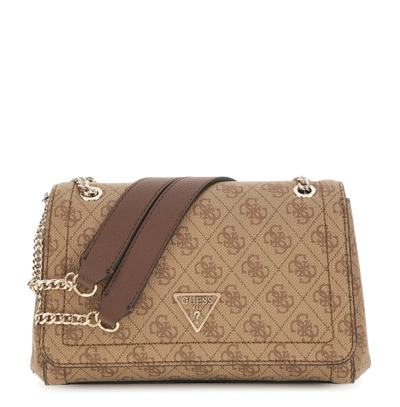 Τσάντα GUESS Noelle HWBG7879210 Μπεζ