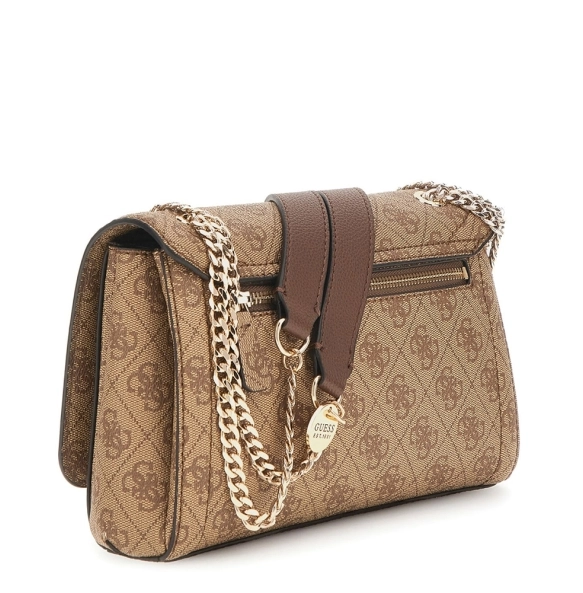 Τσάντα GUESS Noelle HWBG7879210 Μπεζ