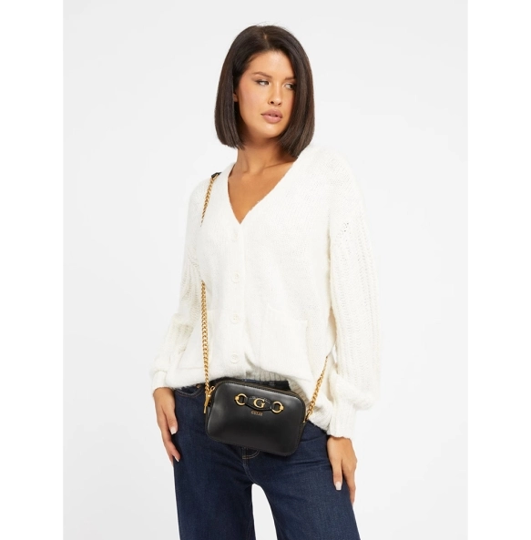Τσαντάκι χιαστί GUESS Camera Bag HWVB8654140 Μαύρο 