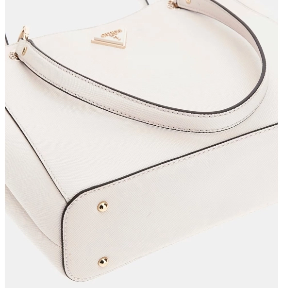 Τσάντα GUESS Noelle Noel Tote HWZG7879250 Μπεζ