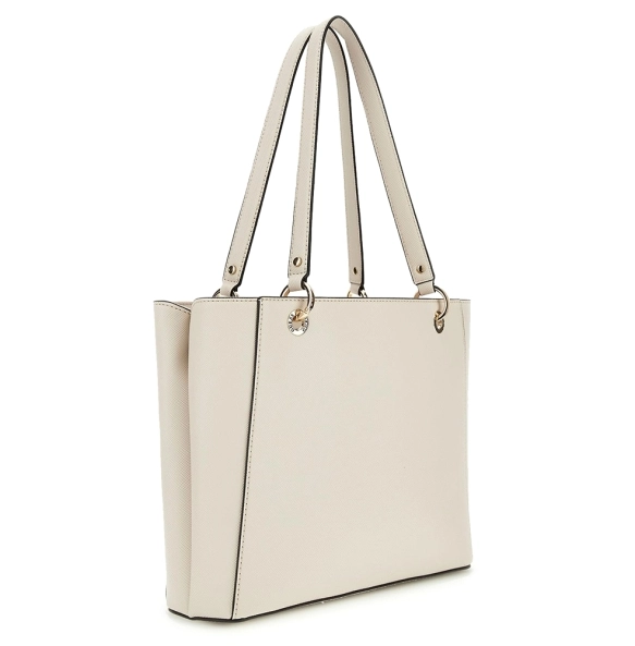 Τσάντα GUESS Noelle Noel Tote HWZG7879250 Μπεζ