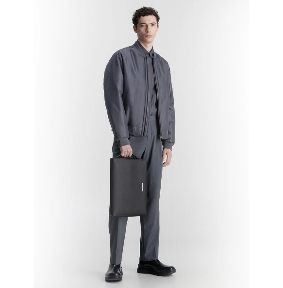 Ανδρικό Πορτφόλιο CALVIN KLEIN Modern Metal 10568 Μαύρο