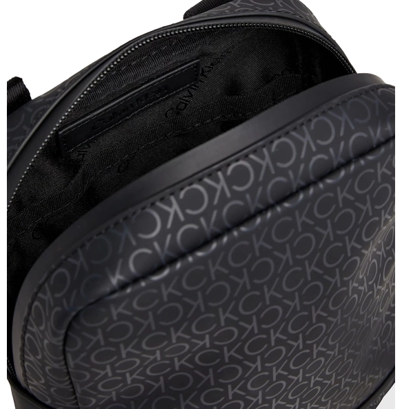 Τσαντάκι χιαστί CALVIN KLEIN Rubberized Reporter 11227 Μαύρο