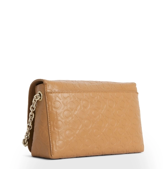 Τσάντα CALVIN KLEIN Re-Lock 11061 Καφέ