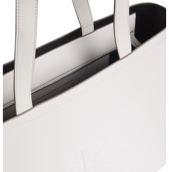 Τσάντα CALVIN KLEIN Sculpted Slim Tote 3070G Μπεζ