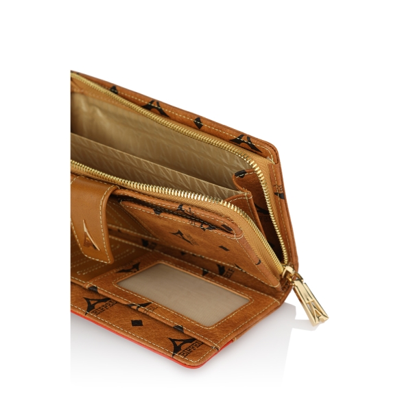 Πορτοφόλι LA TOUR EIFFEL N36 142110 Ταμπά Πορτοφόλι LA TOUR EIFFEL N36 142110 Ταμπά