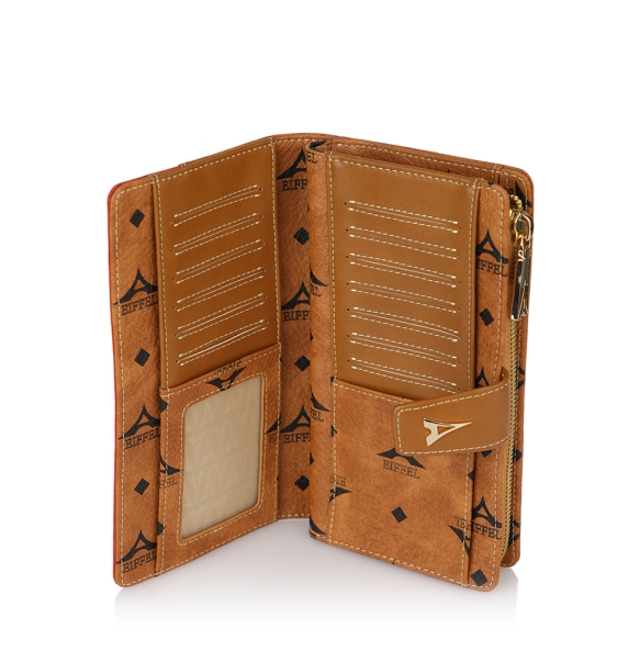 Πορτοφόλι LA TOUR EIFFEL N36 142110 Ταμπά Πορτοφόλι LA TOUR EIFFEL N36 142110 Ταμπά