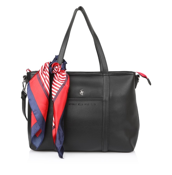 Τσάντα BEVERLY HILLS POLO CLUB BH2411 Μαύρο Τσάντα BEVERLY HILLS POLO CLUB BH2411 Μαύρο