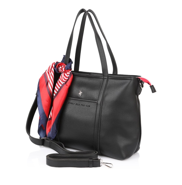 Τσάντα BEVERLY HILLS POLO CLUB BH2411 Μαύρο Τσάντα BEVERLY HILLS POLO CLUB BH2411 Μαύρο