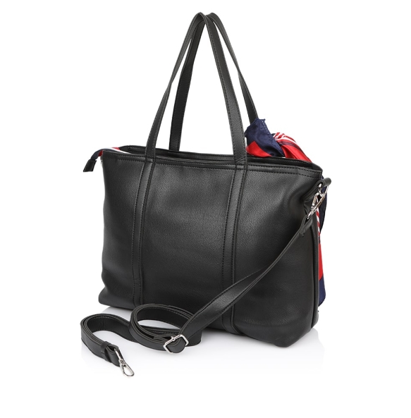 Τσάντα BEVERLY HILLS POLO CLUB BH2411 Μαύρο Τσάντα BEVERLY HILLS POLO CLUB BH2411 Μαύρο