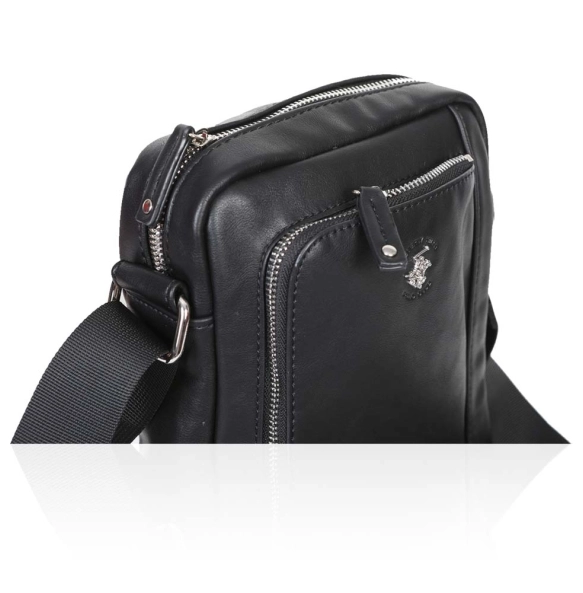 Τσάντα χιαστί POLO BH1182 Μαύρο